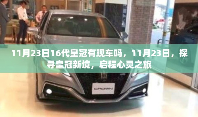 11月23日探寻皇冠新境，现车供应与启程心灵之旅