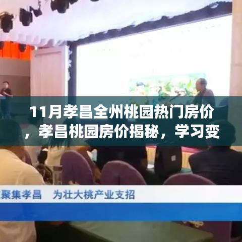 孝昌桃园房价揭秘，开启自信人生新篇章的学习之旅