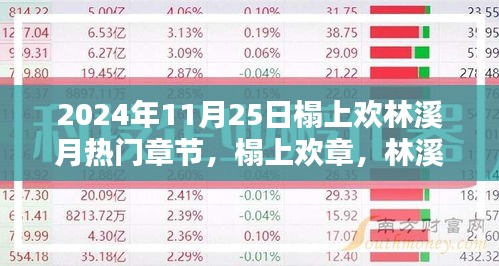 林溪月的榻上温馨日常与友情织锦——2024年11月25日热门章节一览