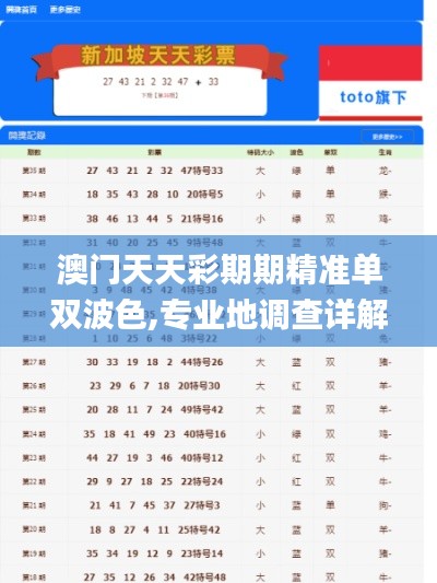 澳门天天彩期期精准单双波色,专业地调查详解_轻奢版LPJ9.19