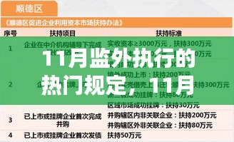11月监外执行规定与流程详解，从任务执行到完成全程指引
