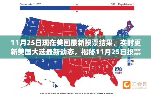 揭秘美国大选最新动态，11月25日投票结果及其背后的故事实时更新