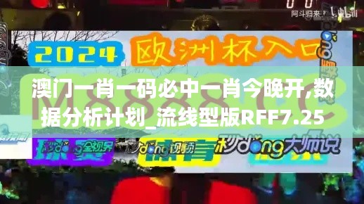 澳门一肖一码必中一肖今晚开,数据分析计划_流线型版RFF7.25