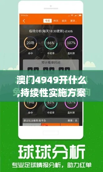 澳门4949开什么,持续性实施方案_紧凑版INI8.54