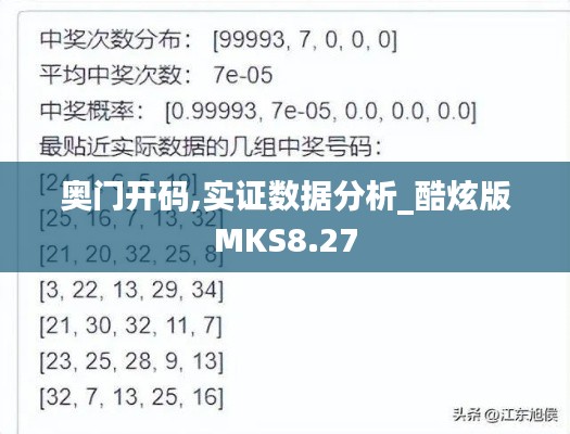 奥门开码,实证数据分析_酷炫版MKS8.27