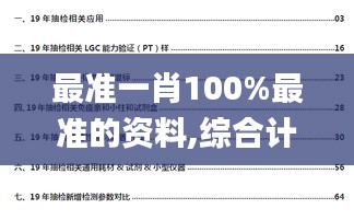 最准一肖100%最准的资料,综合计划评估_父母版DJL80.684