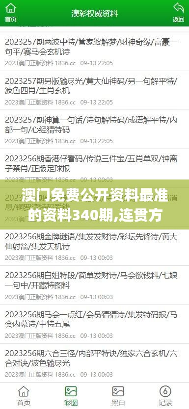 澳门免费公开资料最准的资料340期,连贯方法评估_Phablet13.258-7