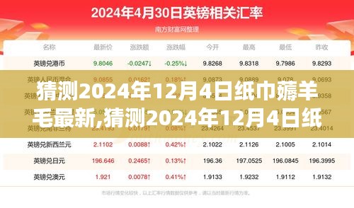 深度解析与实用指南，预测2024年12月4日纸巾薅羊毛最新动态