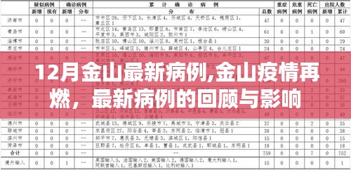 金山疫情再燃，最新病例回顾与影响分析