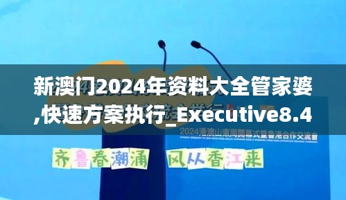 新澳门2024年资料大全管家婆,快速方案执行_Executive8.402