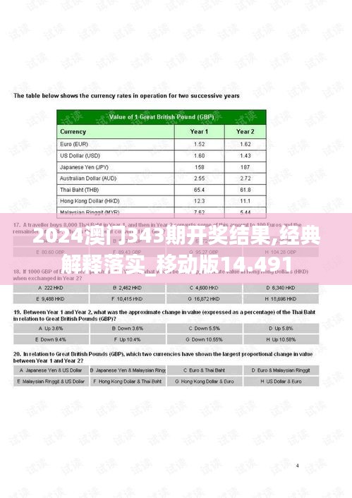2024澳门343期开奖结果,经典解释落实_移动版14.491