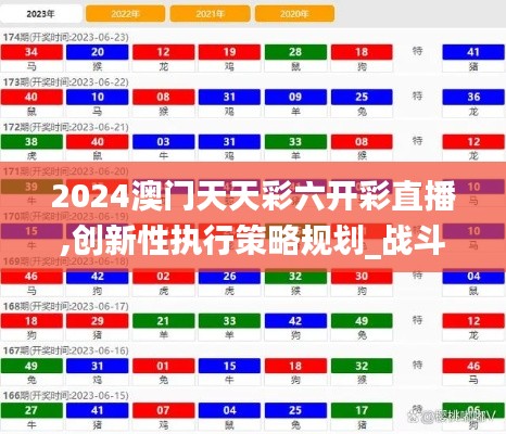 2024澳门天天彩六开彩直播,创新性执行策略规划_战斗版7.735