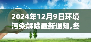 冬日蓝天下的喜悦，环境污染解除通知与温馨故事纪实