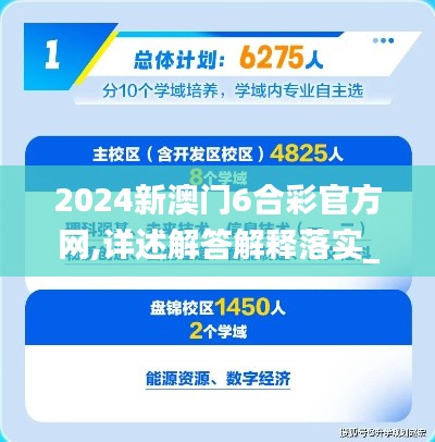 2024新澳门6合彩官方网,详述解答解释落实_AP3.417