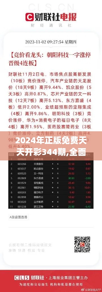 2024年正版免费天天开彩344期,全面解读说明_工具版7.742