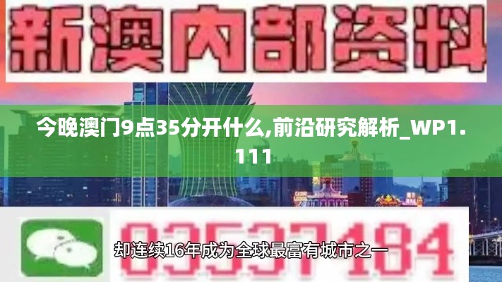 今晚澳门9点35分开什么,前沿研究解析_WP1.111
