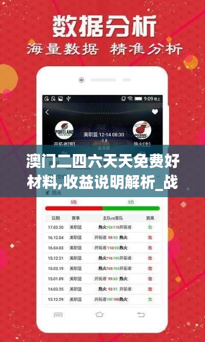 澳门二四六天天免费好材料,收益说明解析_战斗版4.996