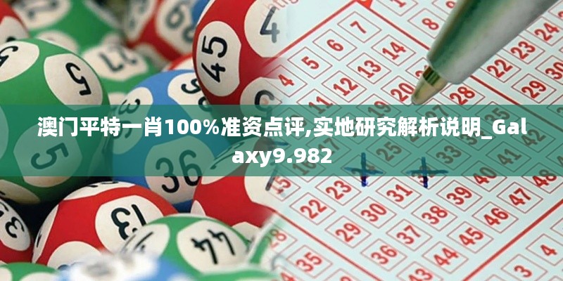 澳门平特一肖100%准资点评,实地研究解析说明_Galaxy9.982