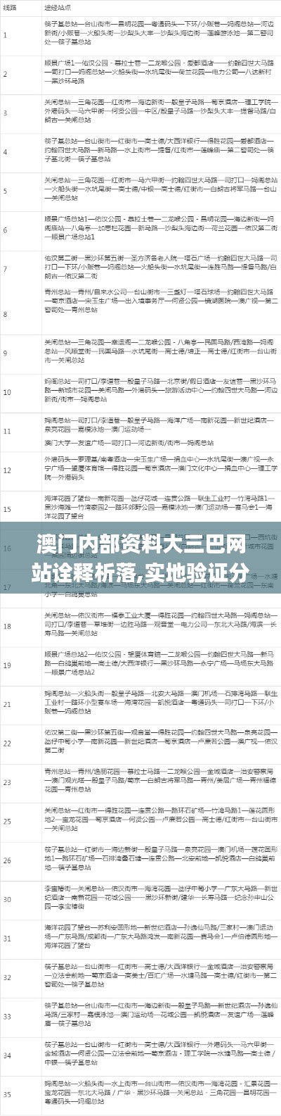 澳门内部资料大三巴网站诠释析落,实地验证分析策略_FHD10.870