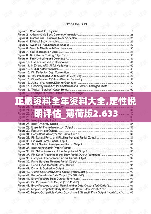 正版资料全年资料大全,定性说明评估_薄荷版2.633