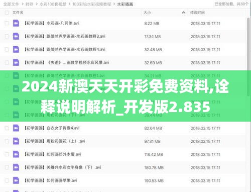 2024新澳天天开彩免费资料,诠释说明解析_开发版2.835