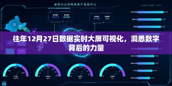 洞悉数字力量，往年12月27日数据实时大屏可视化解析