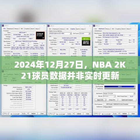 NBA 2K21球员数据更新非实时，时间截至2024年12月27日