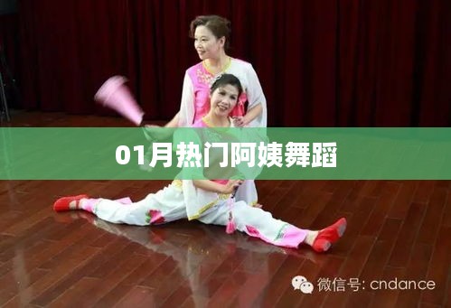 热门阿姨舞蹈，舞动新春风采