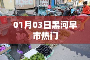 黑河早市热门风采 01月03日探访