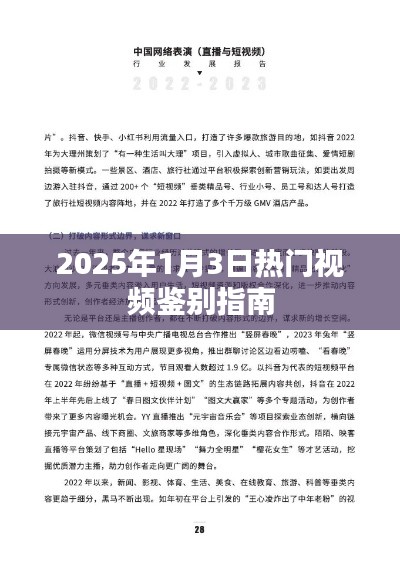 2025年热门视频鉴别指南，必备指南助你慧眼识真金