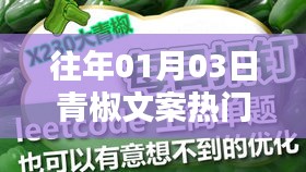 往年元旦后青椒文案大热趋势