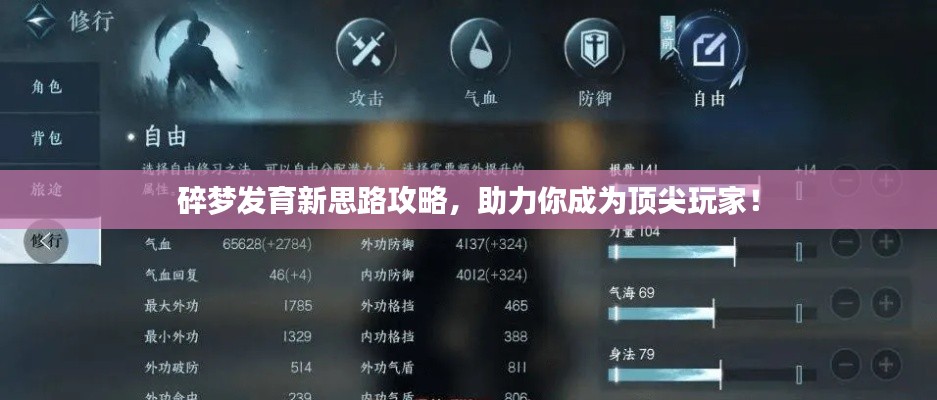 碎梦发育新思路攻略，助力你成为顶尖玩家！